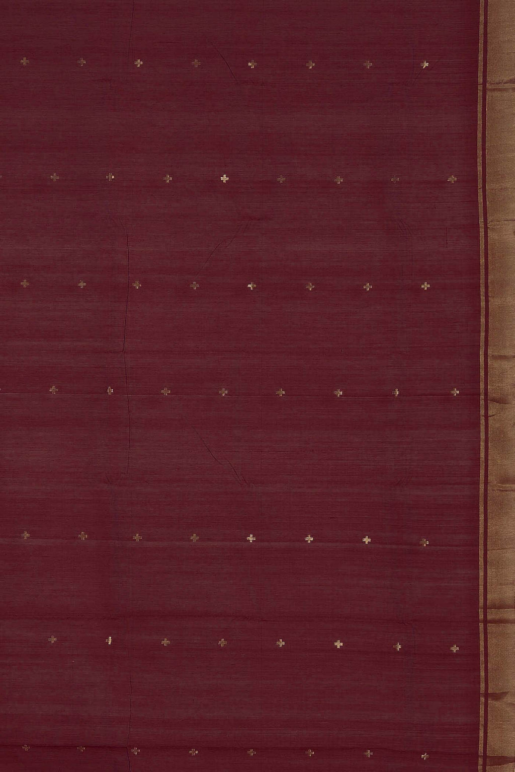Maroon Chanderi Silk Cotton Saree