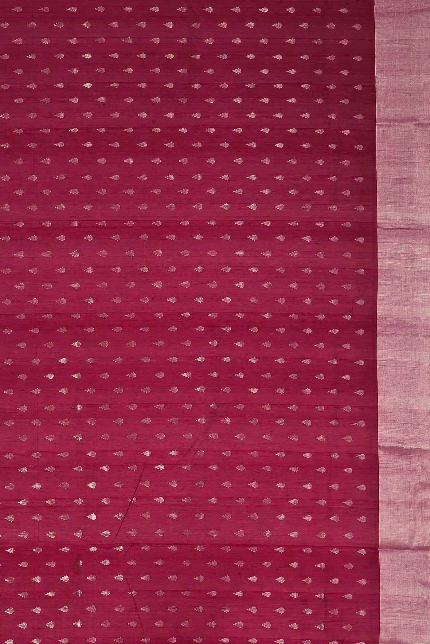 Pink Chanderi Silk Cotton Saree