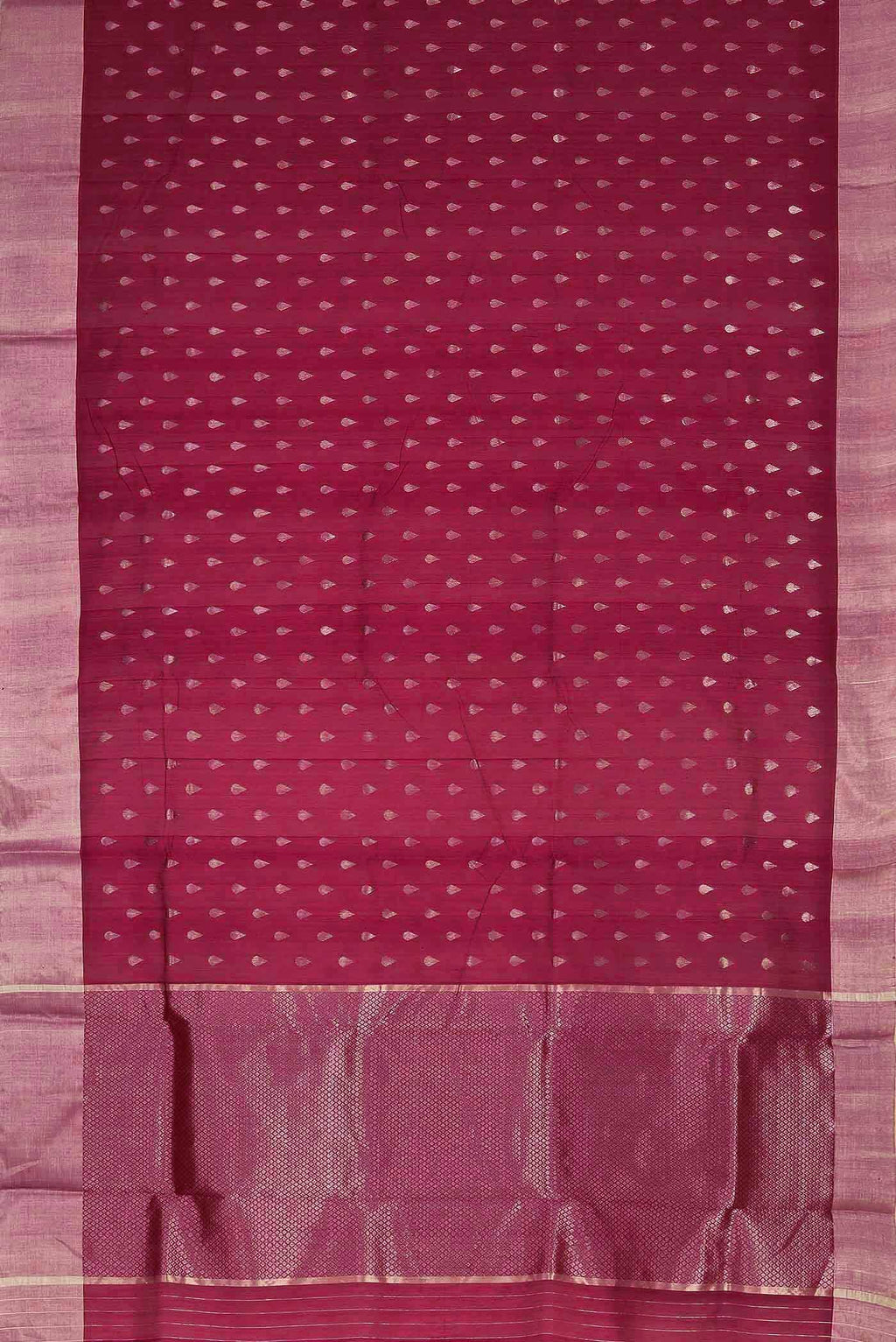 Pink Chanderi Silk Cotton Saree