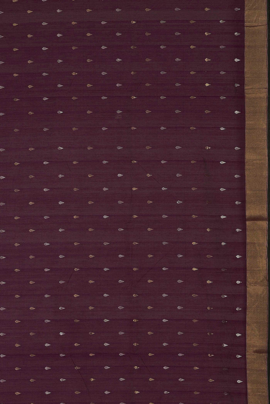 Purple Chanderi Silk Cotton Saree