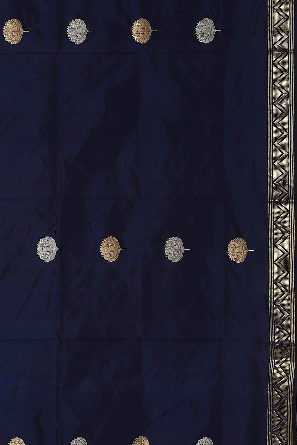 Blue Banarasi Silk Saree