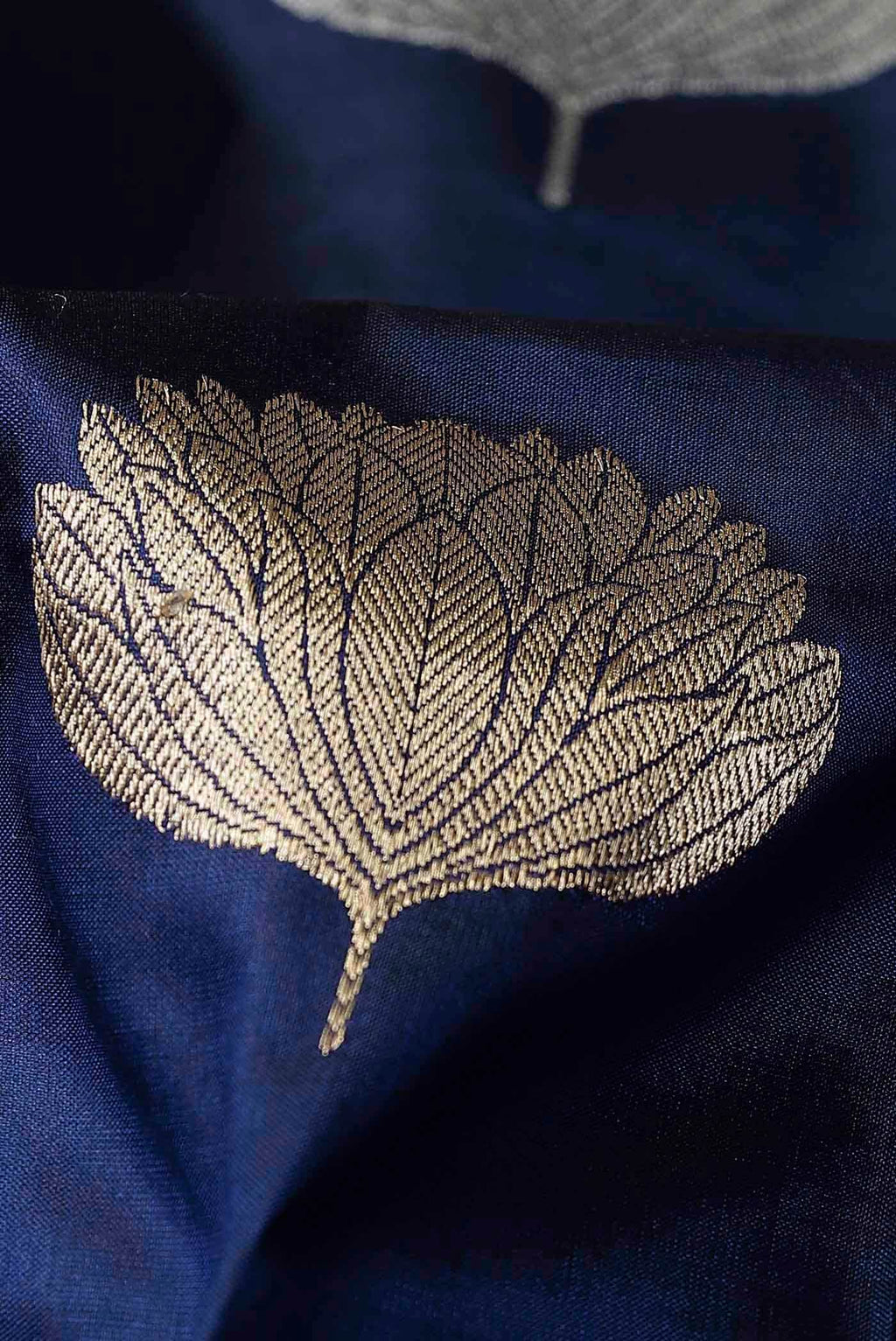 Blue Banarasi Silk Saree