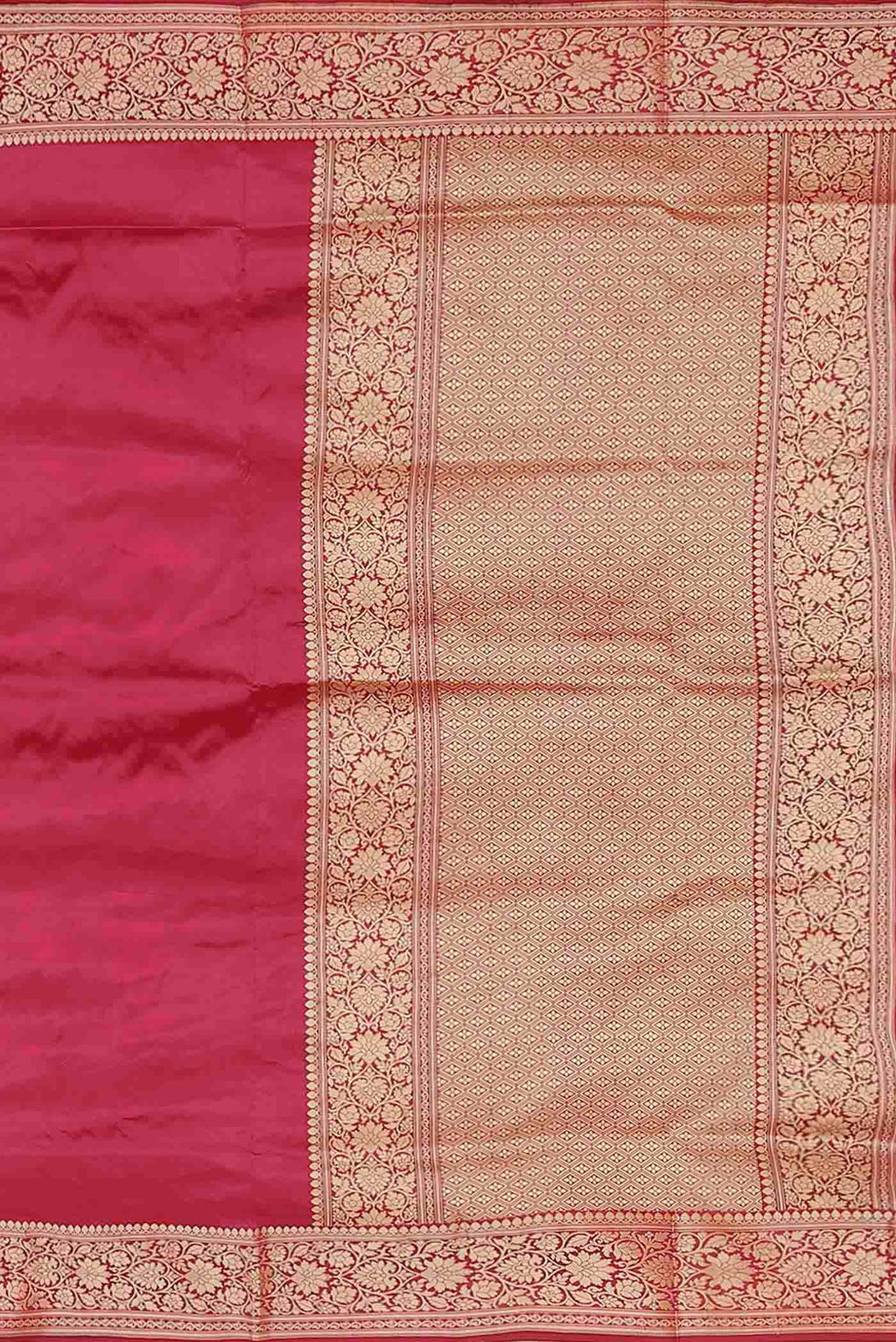Pink Banarasi Katan Silk Saree