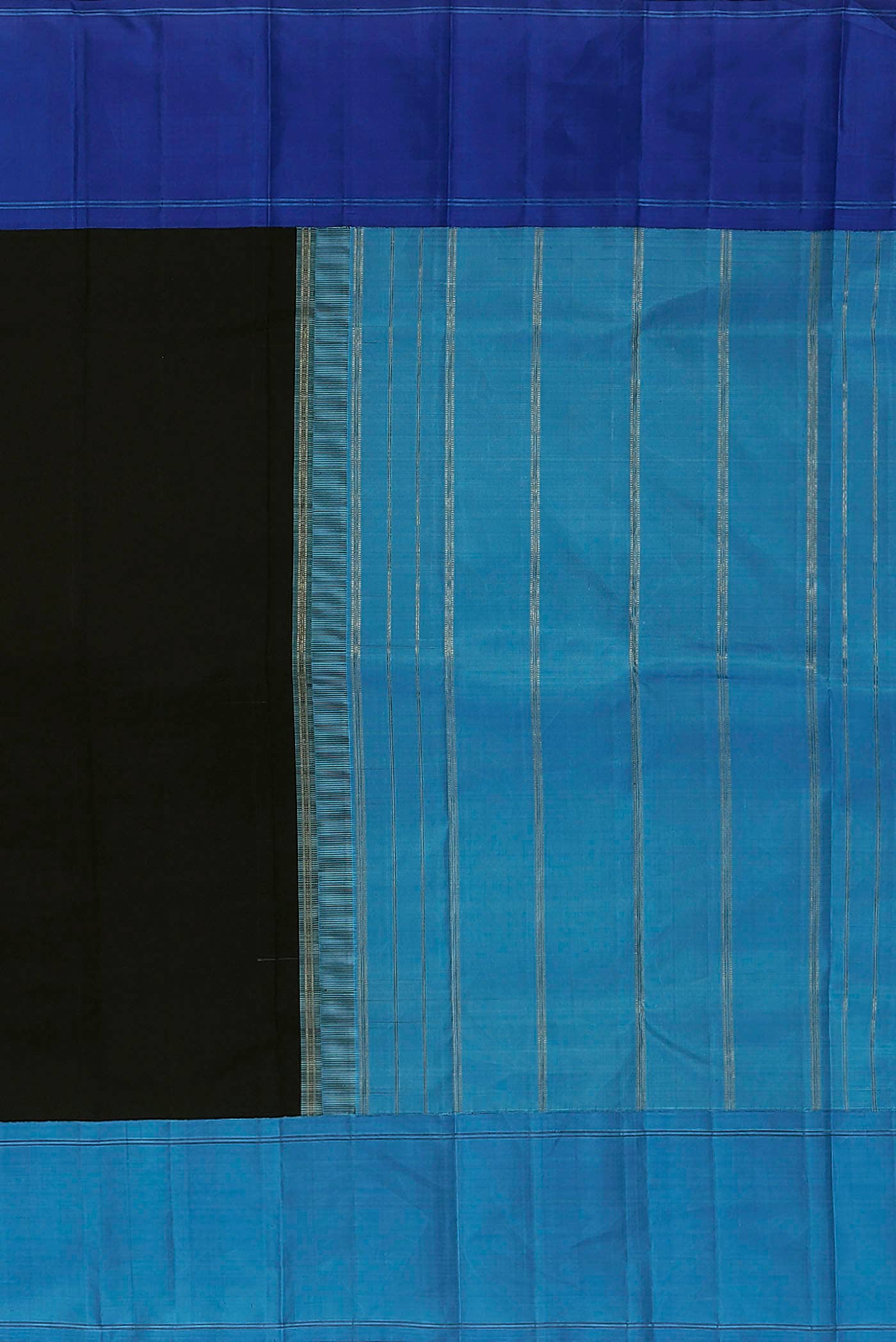 Black Kanchipuram Silk Saree