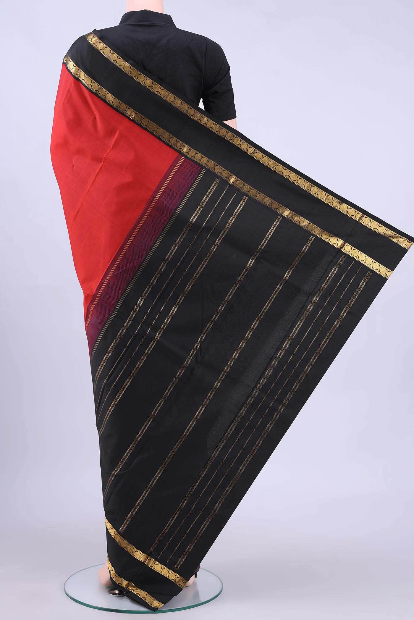 Red Kanchipuram Silk Saree
