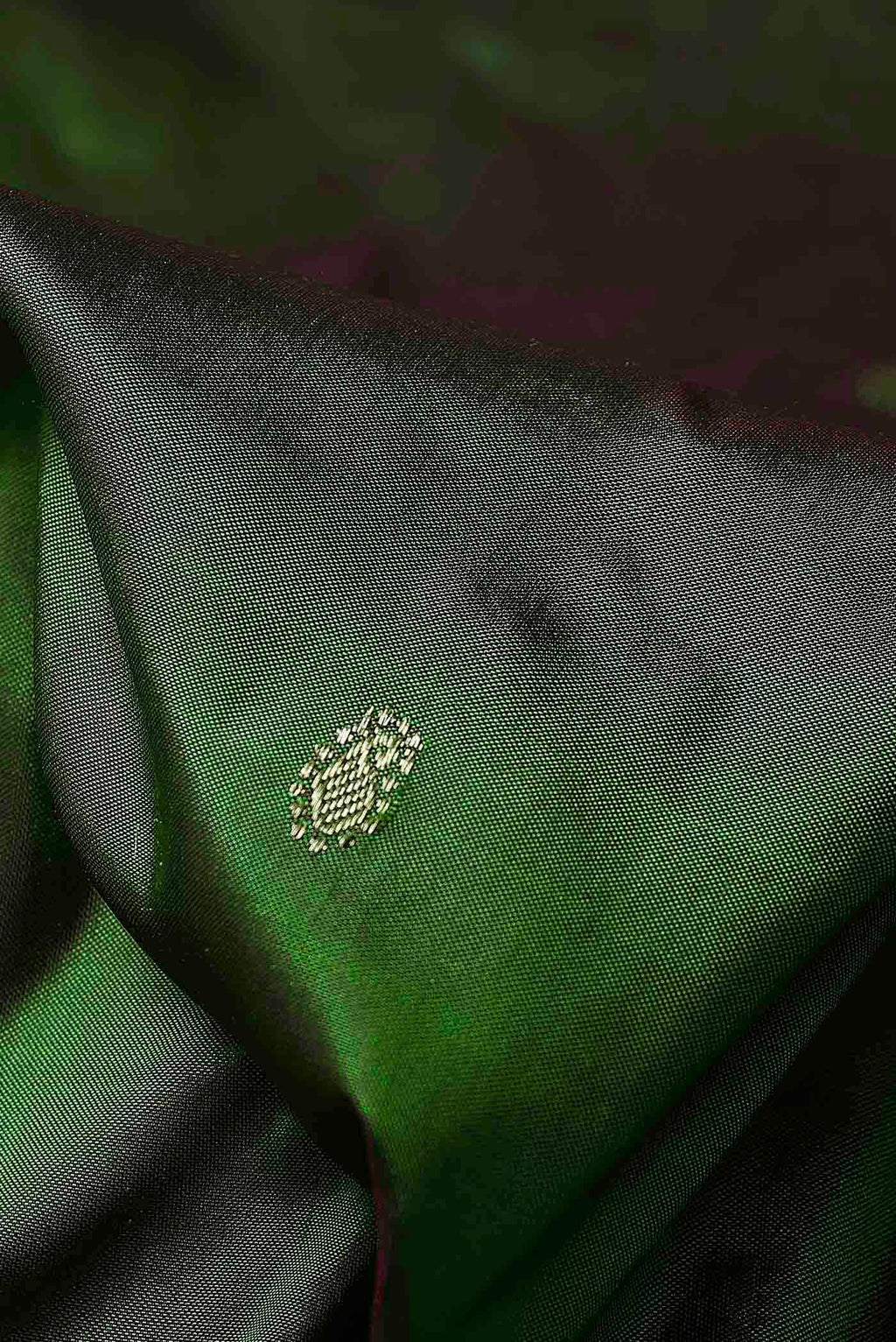 Green Paithani Silk Saree