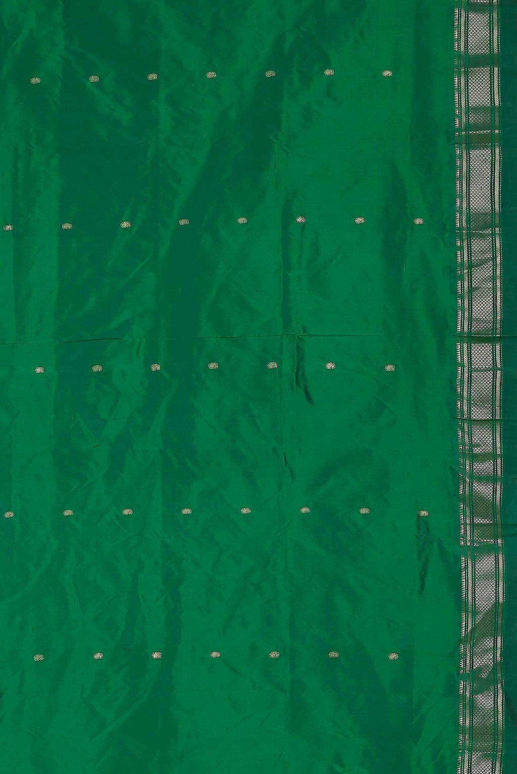 Green Paithani Silk Saree