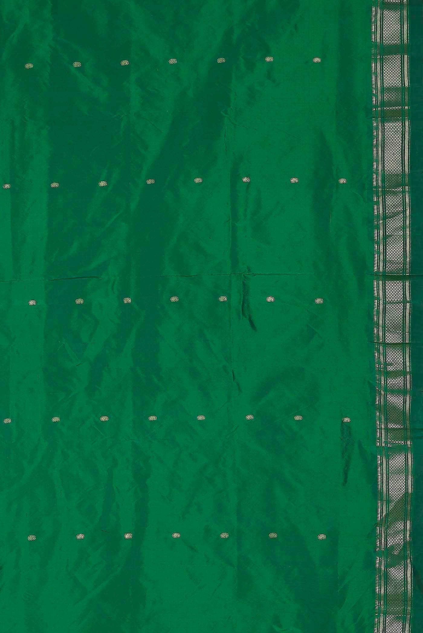 Green Paithani Silk Saree