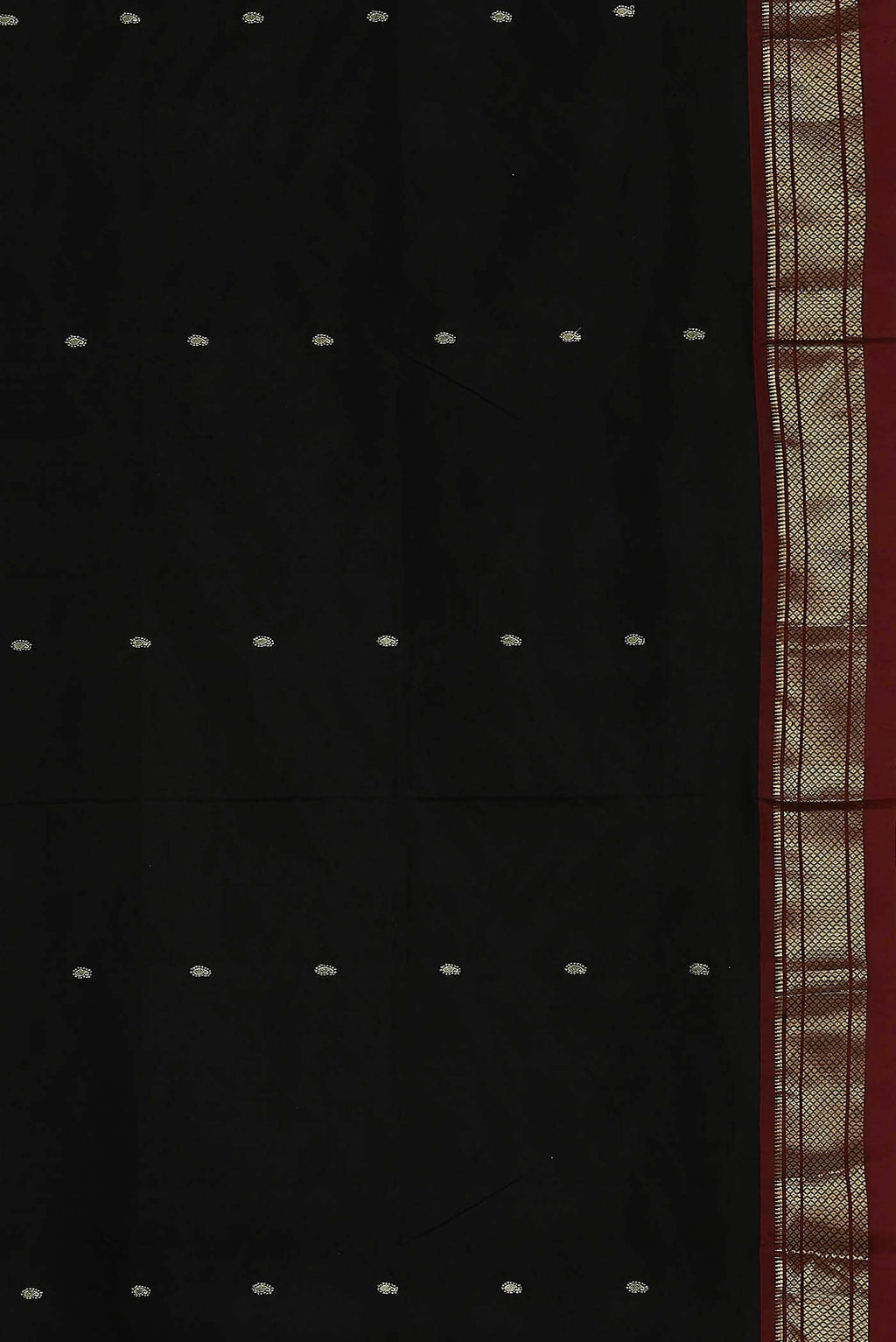 Black Paithani Silk Saree