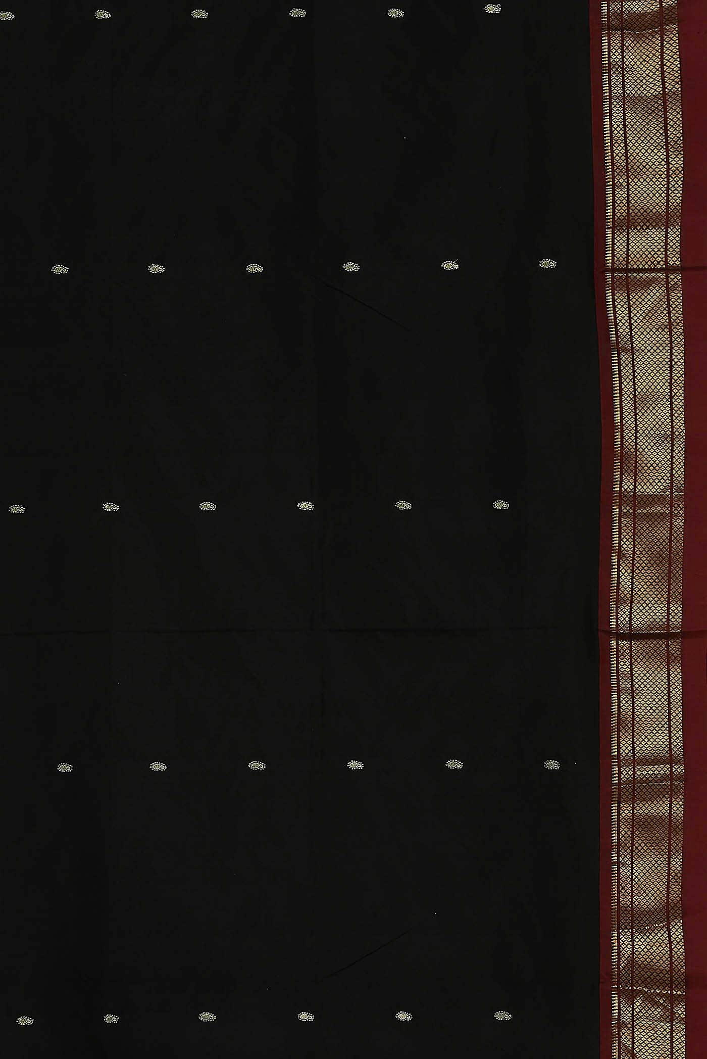 Black Paithani Silk Saree