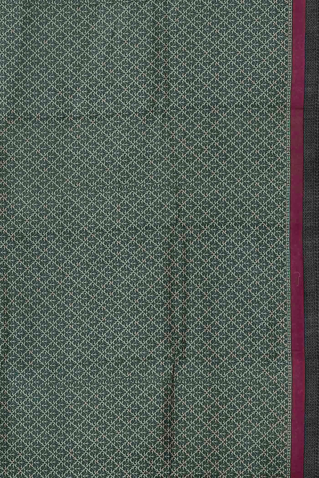 Black Pashmina Silk Saree