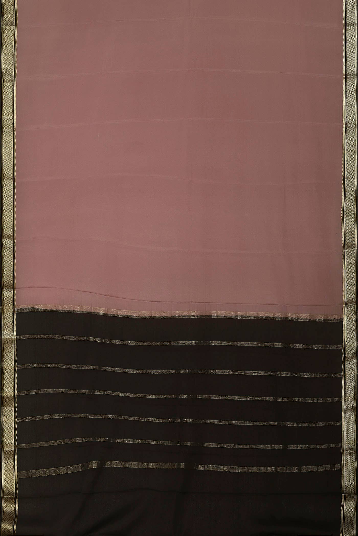 Coral Mysore Crepe Saree
