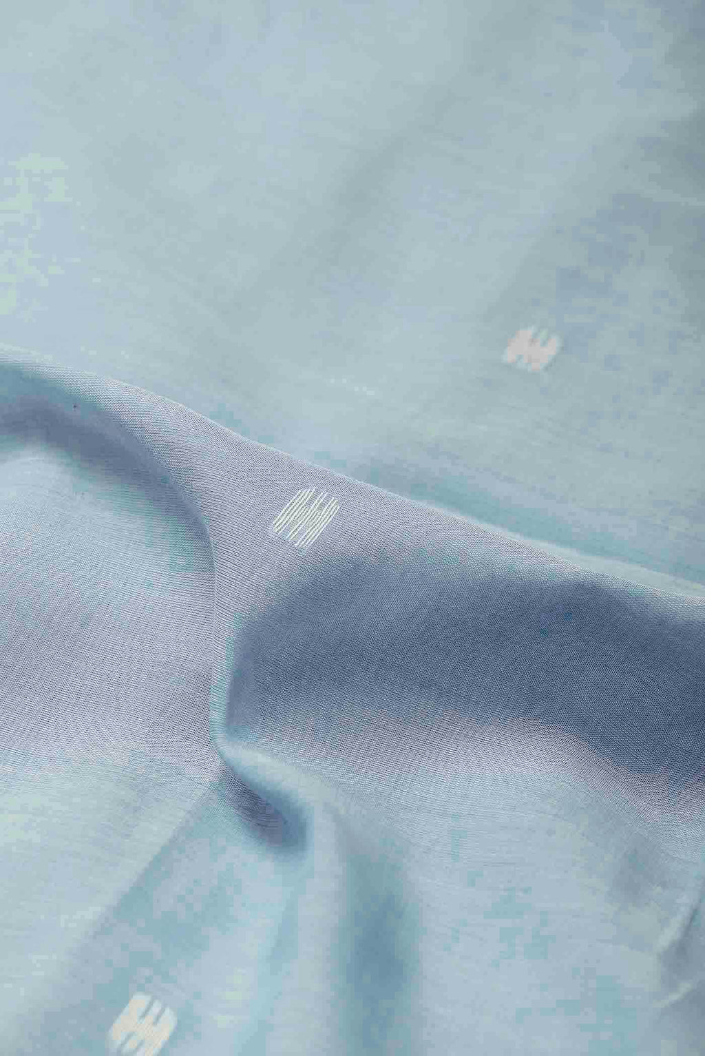 Blue Bengal Cotton Saree