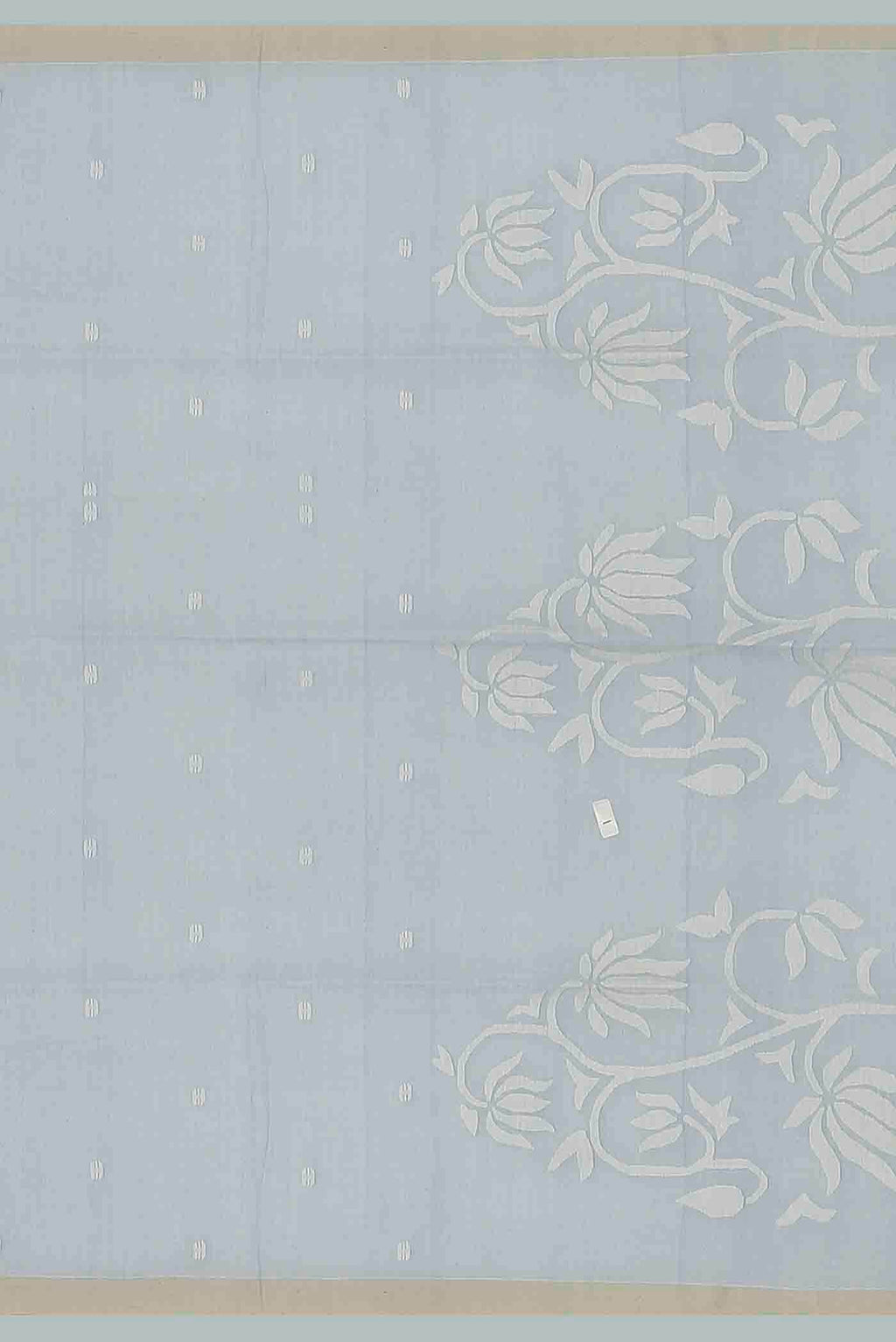 Blue Bengal Cotton Saree