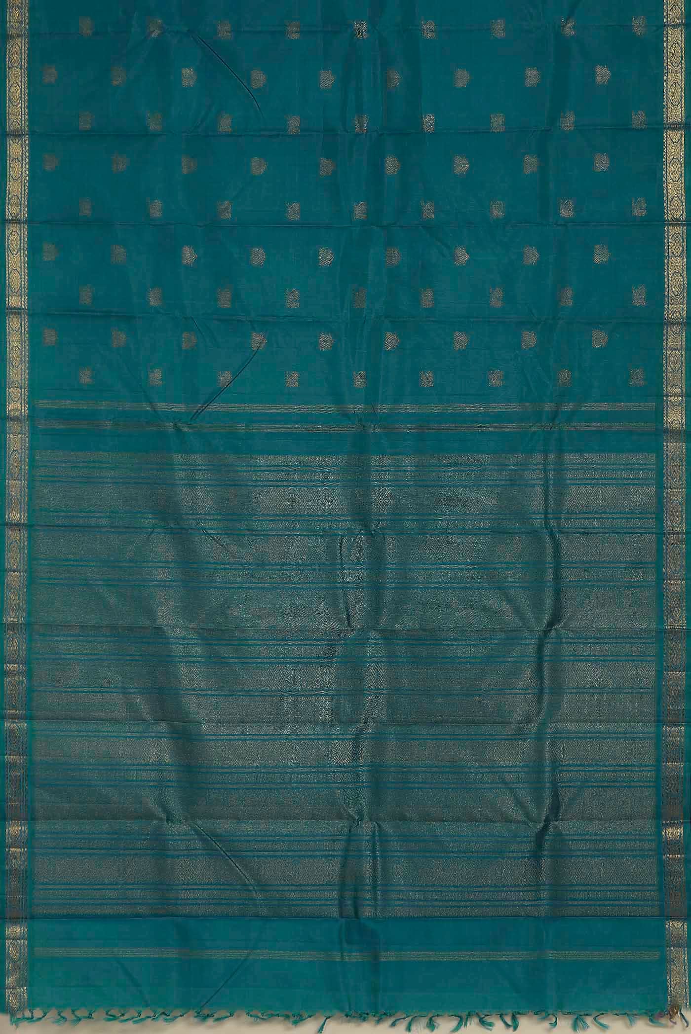 Blue Kanchipuram Silk Saree
