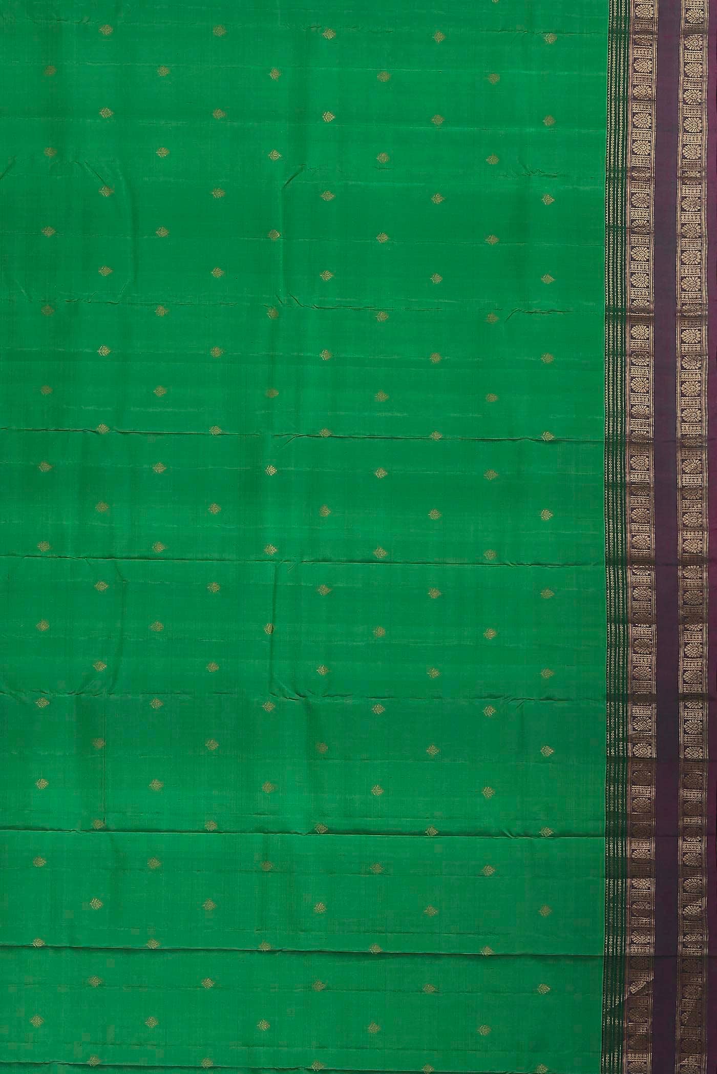 Green Kanchipuram Silk Saree