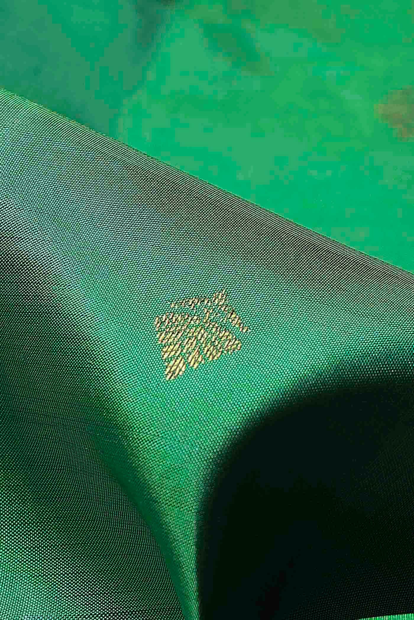 Green Kanchipuram Silk Saree