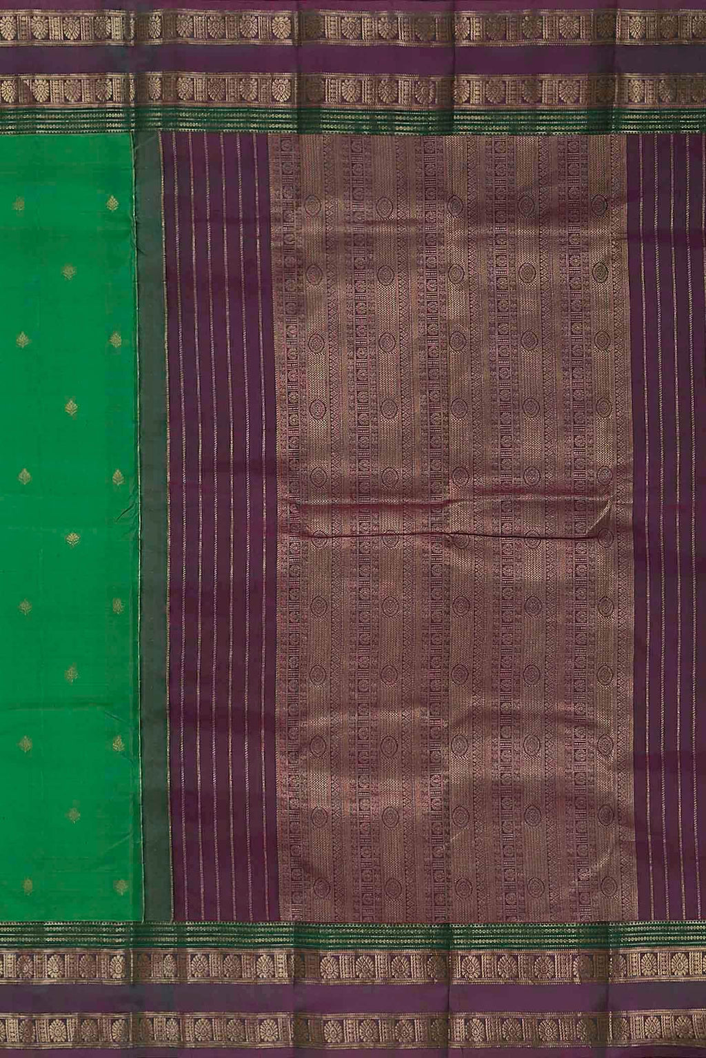 Green Kanchipuram Silk Saree