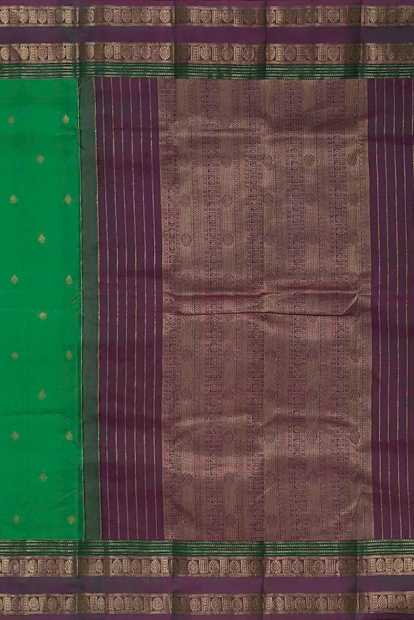 Green Kanchipuram Silk Saree