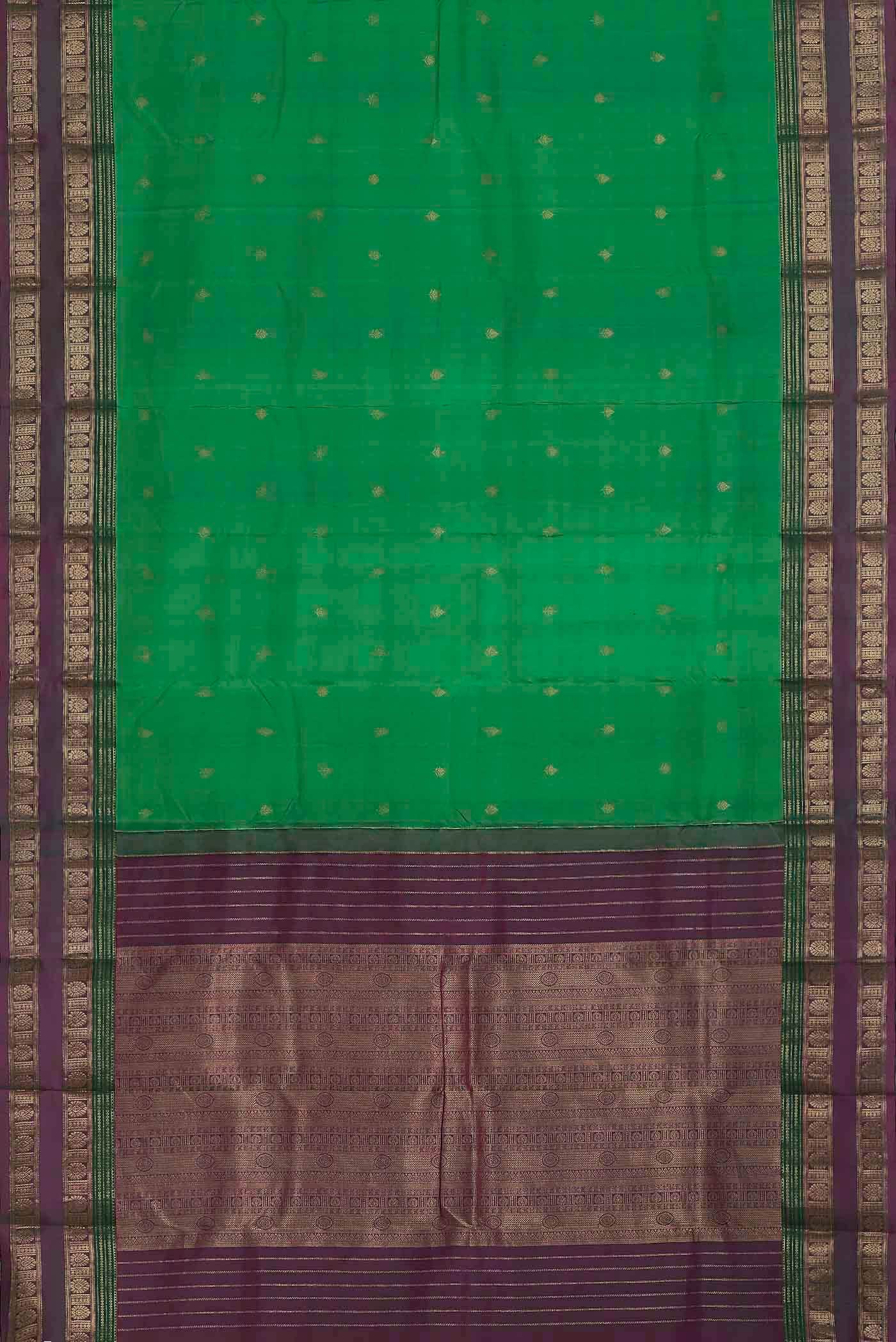 Green Kanchipuram Silk Saree