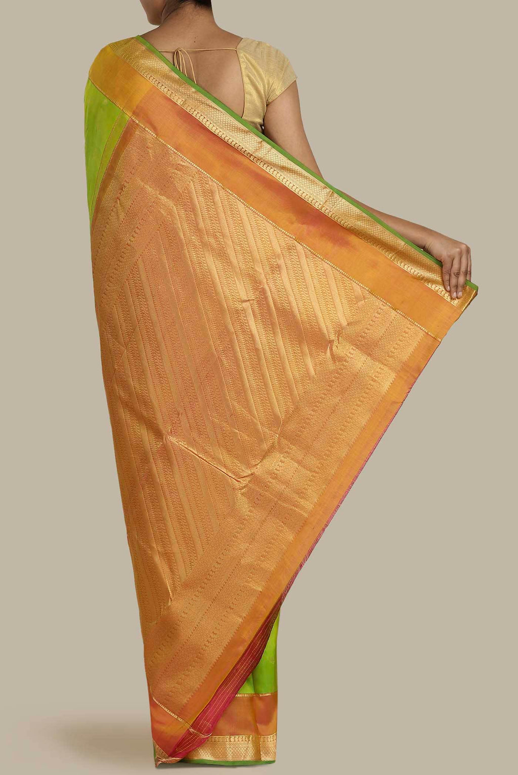 Green Kanchipuram Silk Saree
