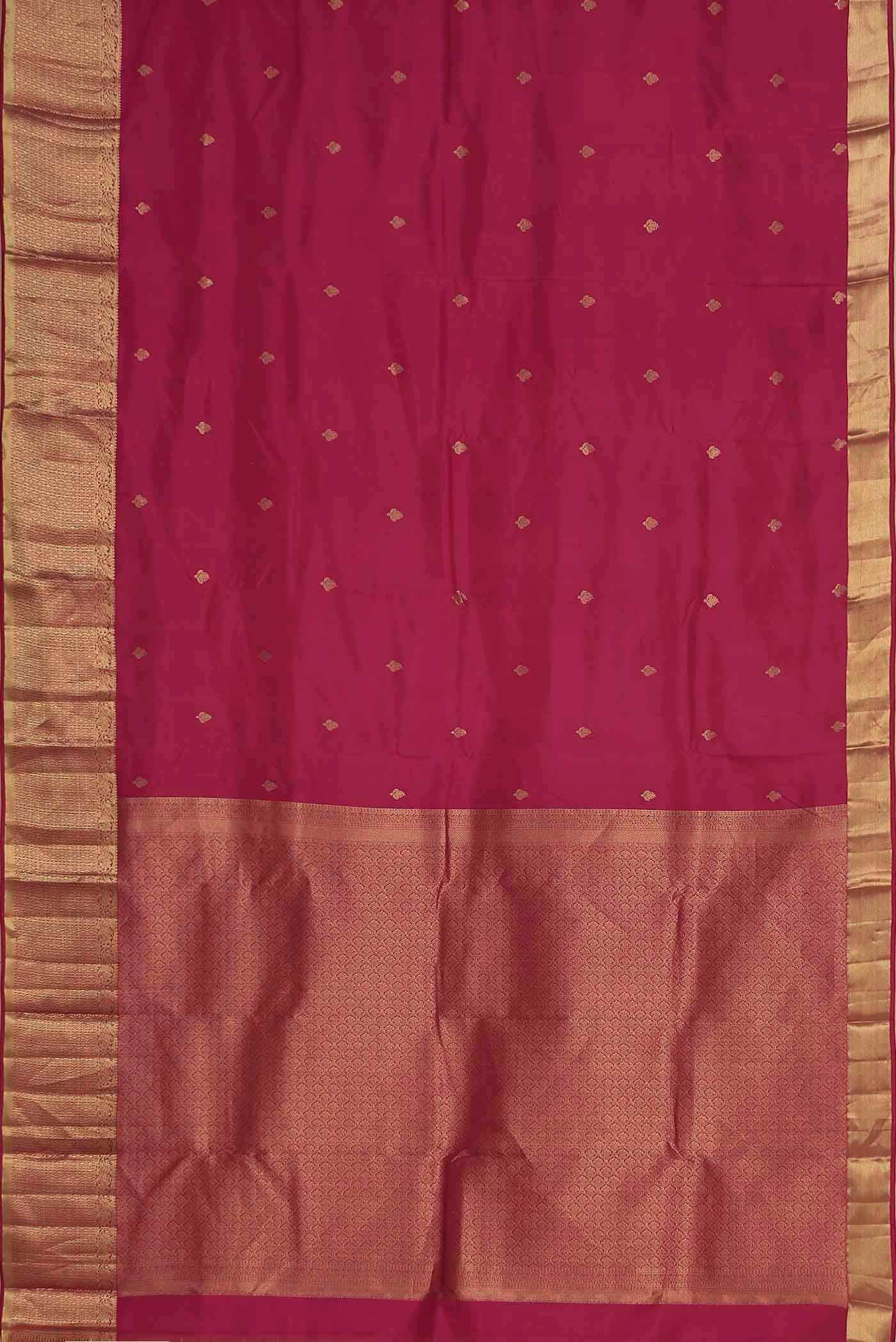 Pink Kanchipuram Silk Saree