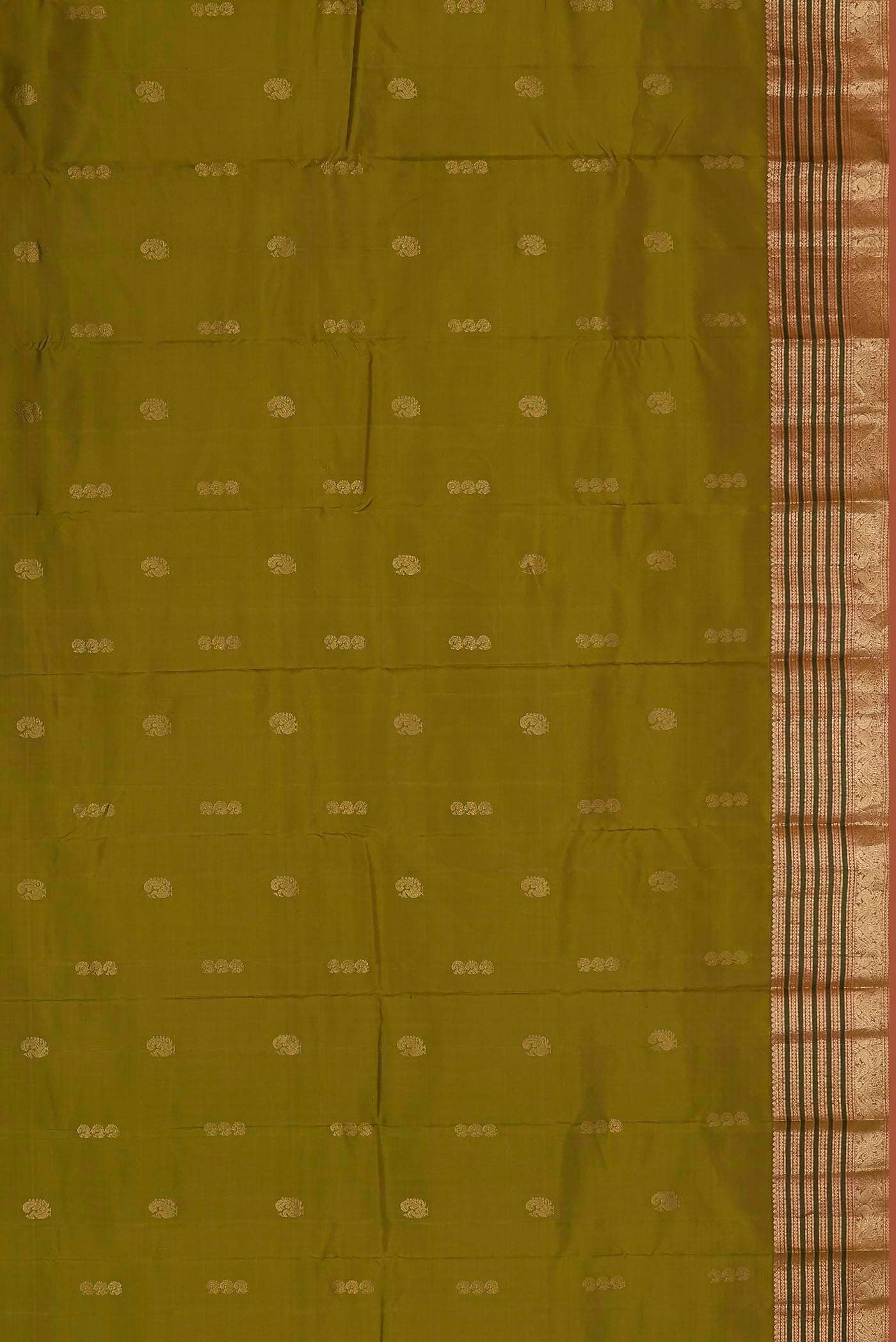 Green Kanchipuram Silk Saree