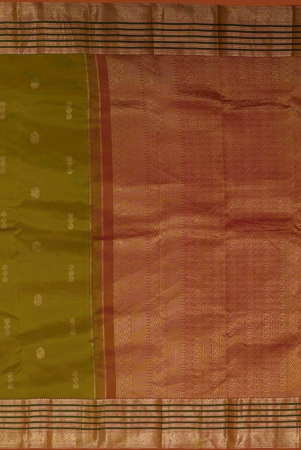 Green Kanchipuram Silk Saree