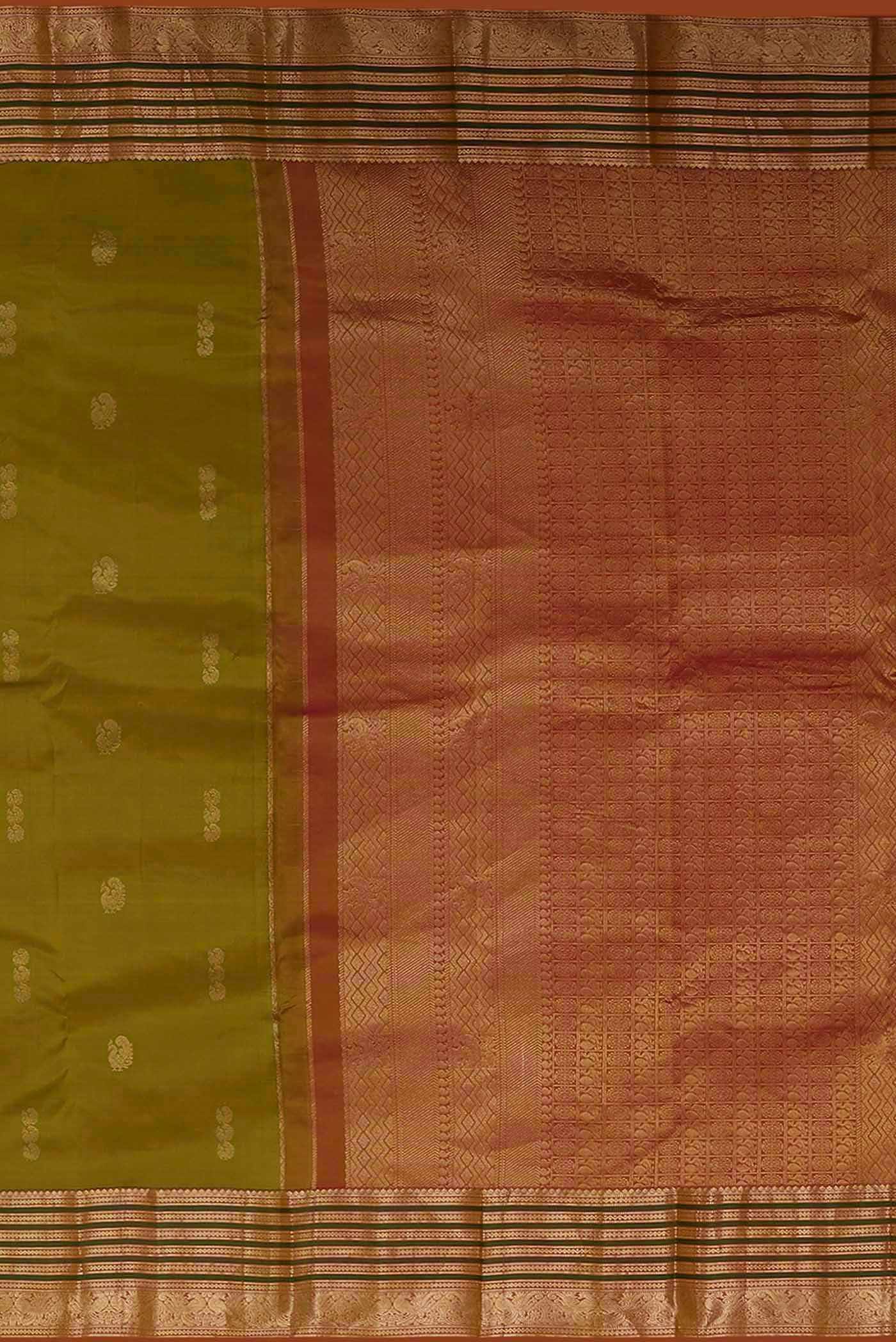Green Kanchipuram Silk Saree