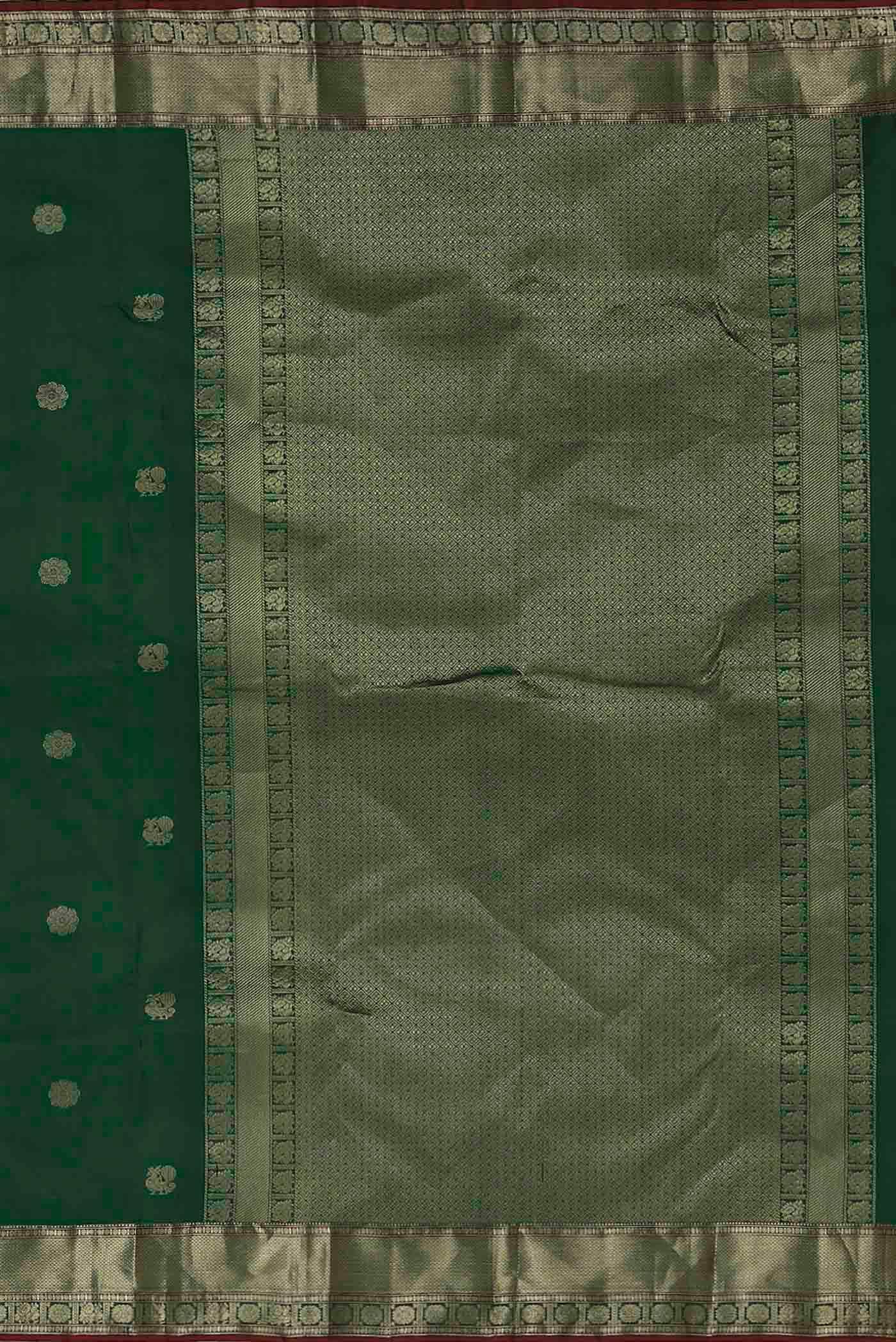 Green Kanchipuram Silk Saree