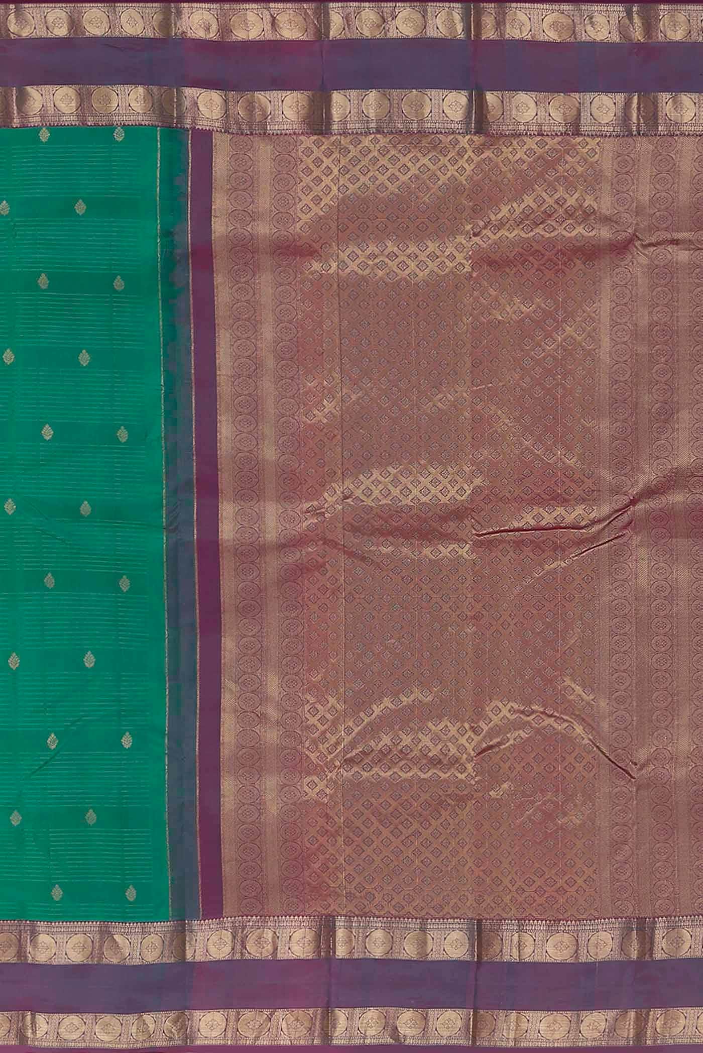 Green Kanchipuram Silk Saree