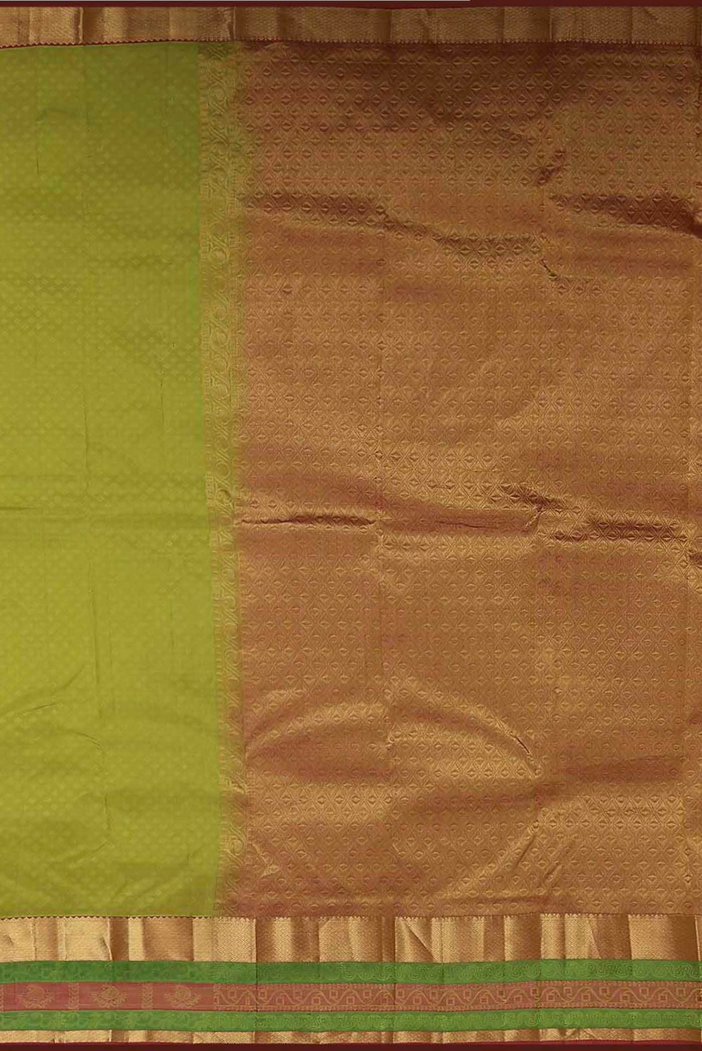 Green Kanchipuram Silk Saree