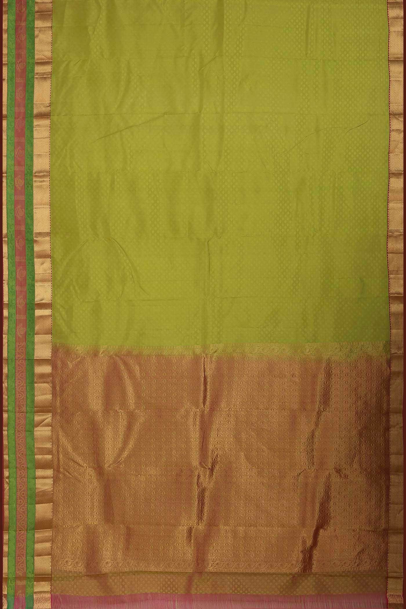 Green Kanchipuram Silk Saree