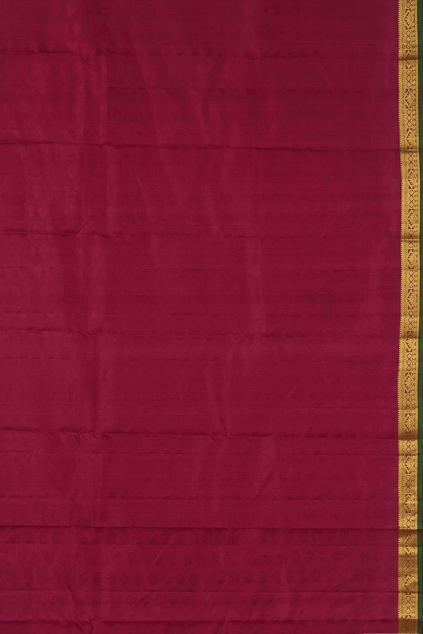 Magenta Kanchipuram Silk Saree