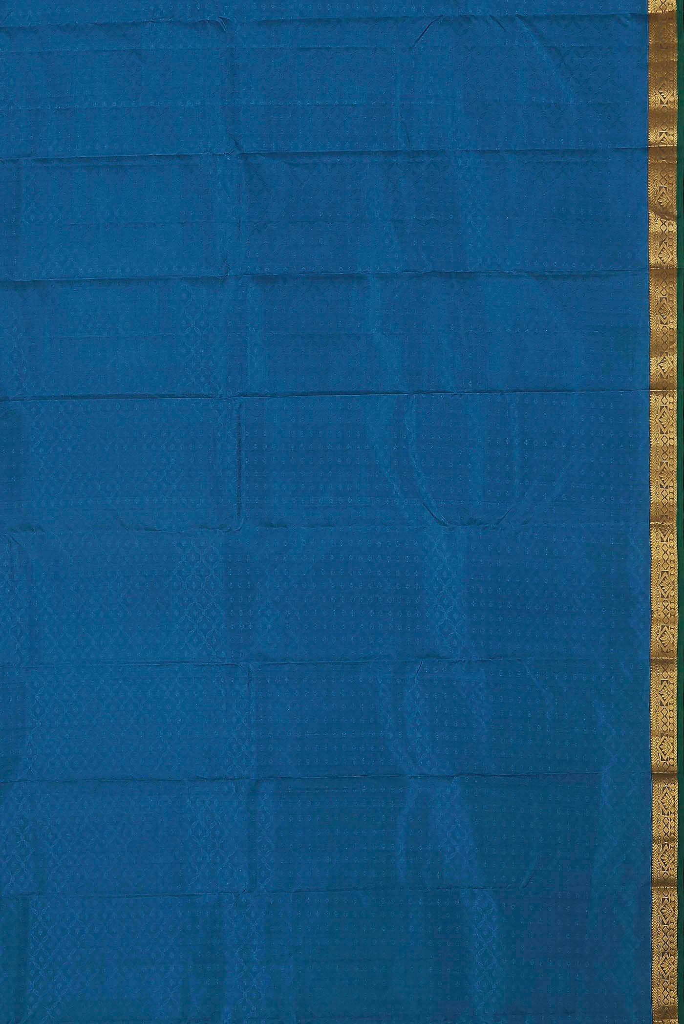 Blue Kanchipuram Silk Saree