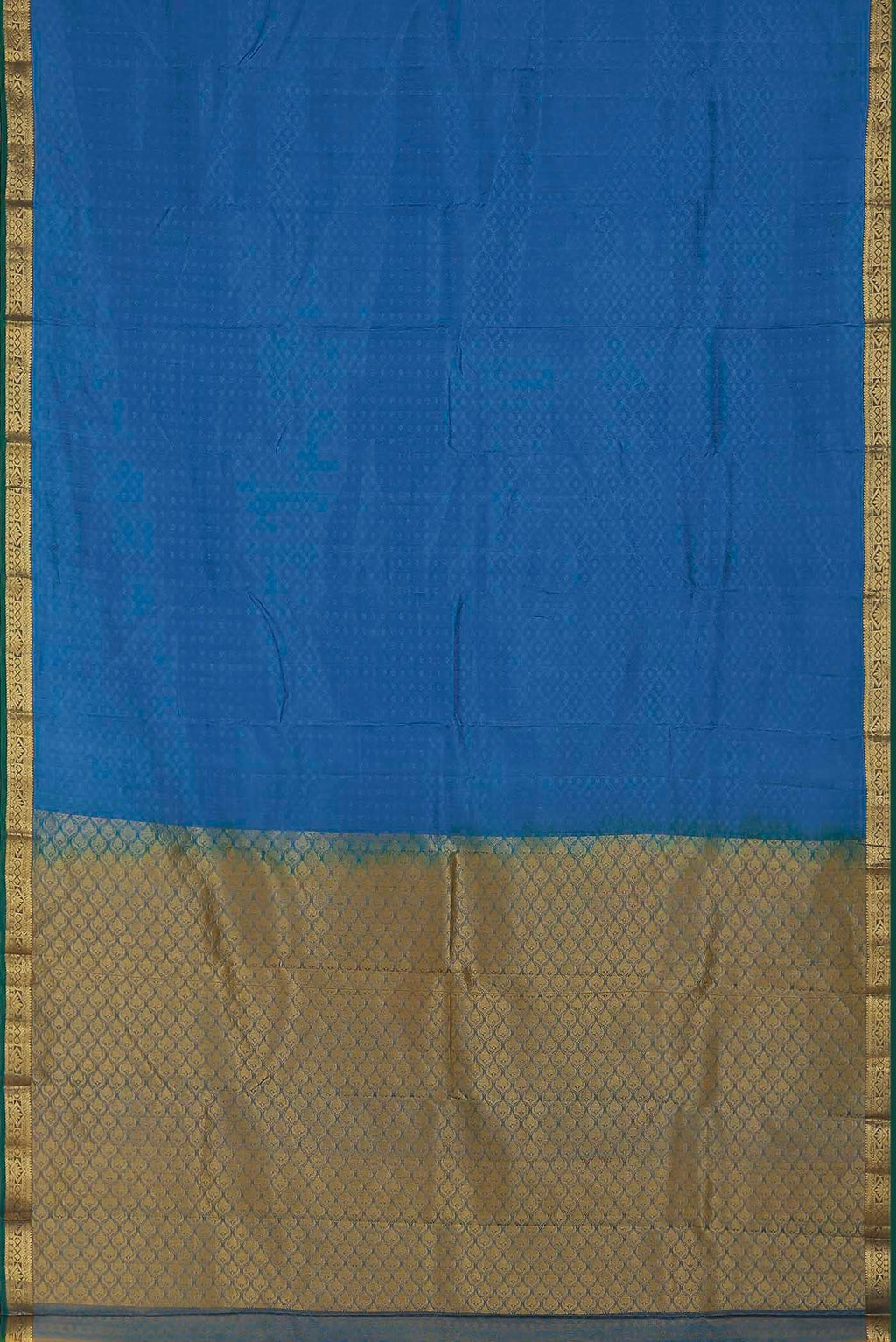 Blue Kanchipuram Silk Saree