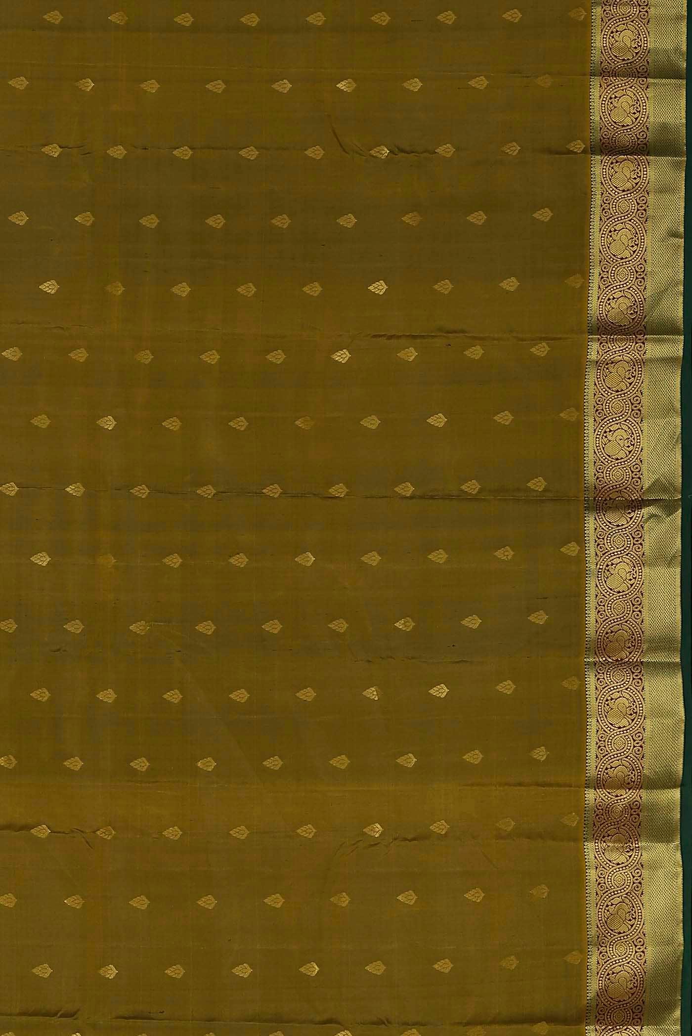 Green Kanchipuram Silk Saree