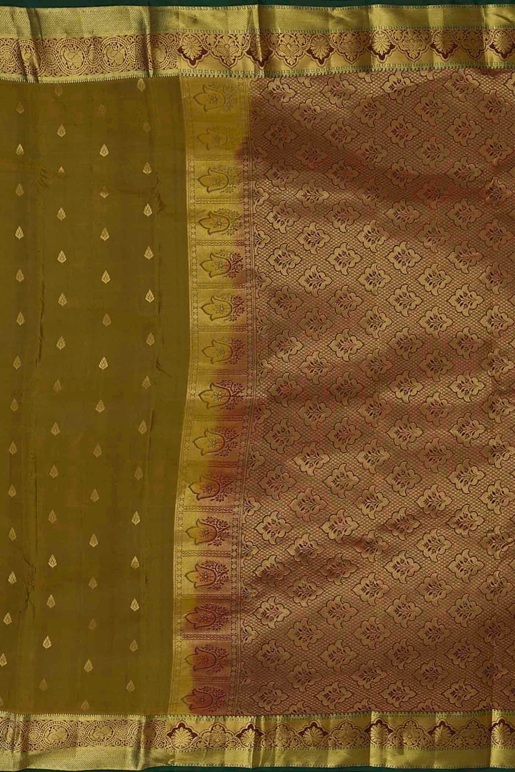 Green Kanchipuram Silk Saree