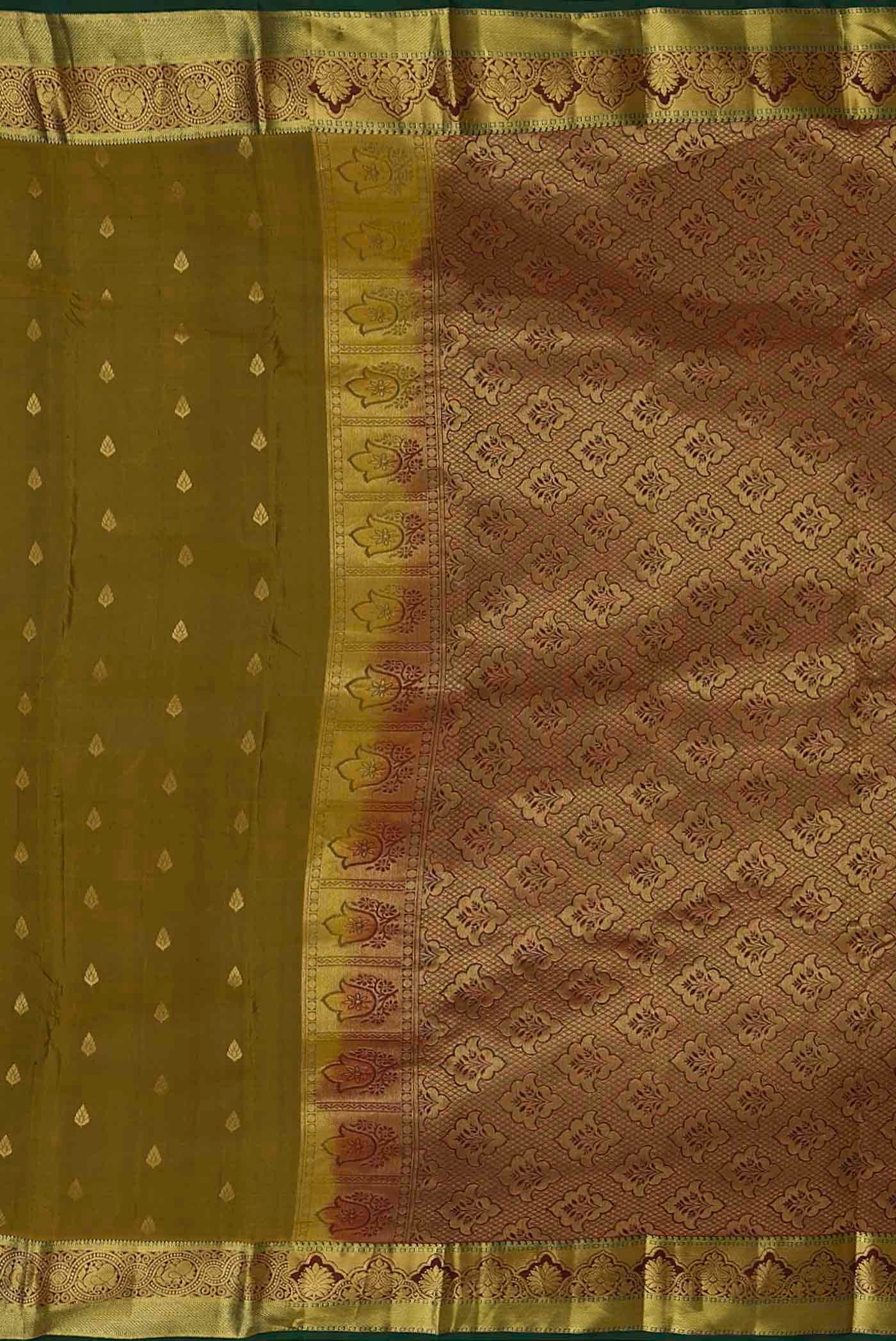 Green Kanchipuram Silk Saree