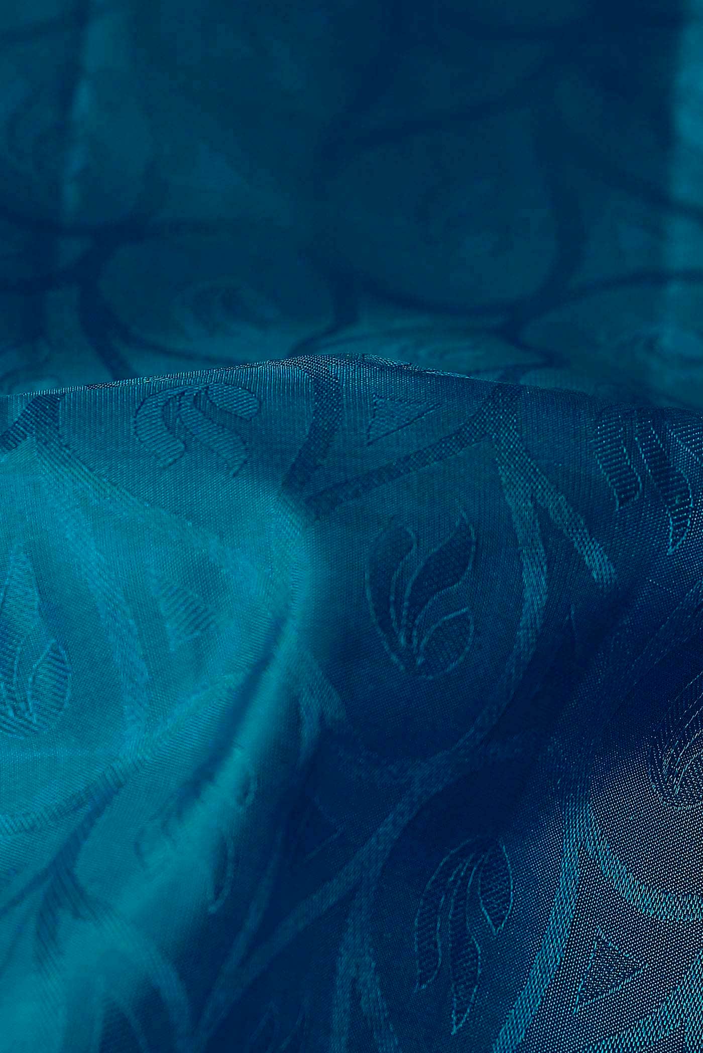 Blue Kanchipuram Silk Saree