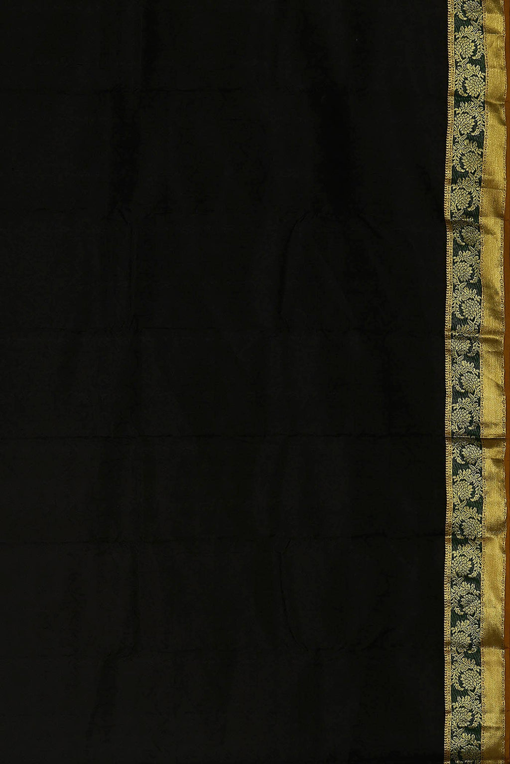 Black Kanchipuram Silk Saree