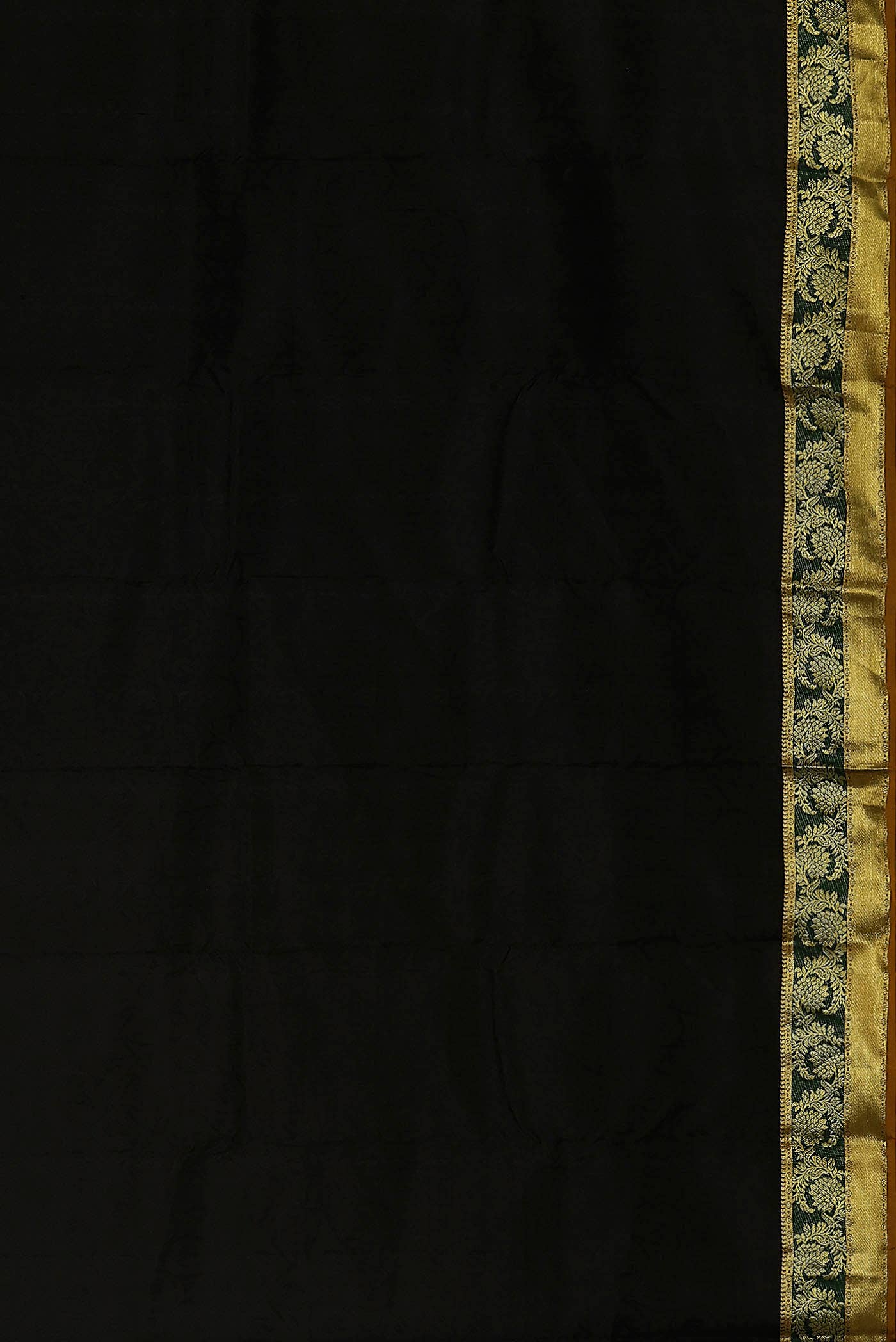 Black Kanchipuram Silk Saree