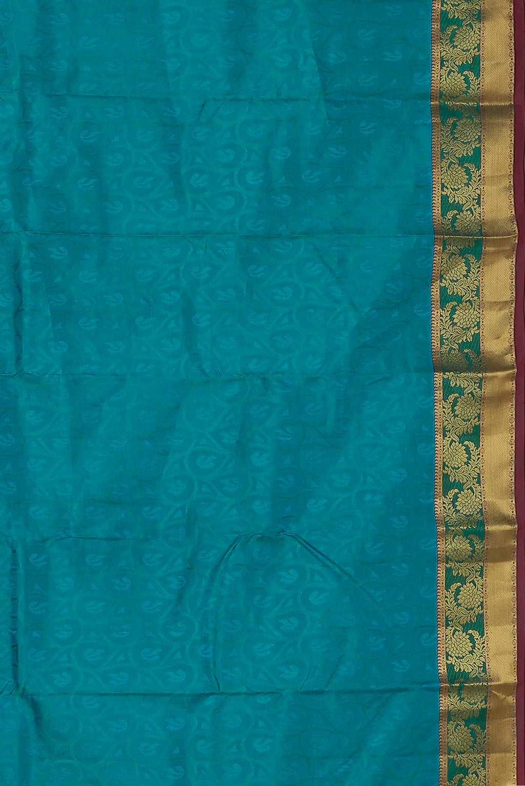 Blue Kanchipuram Silk Saree