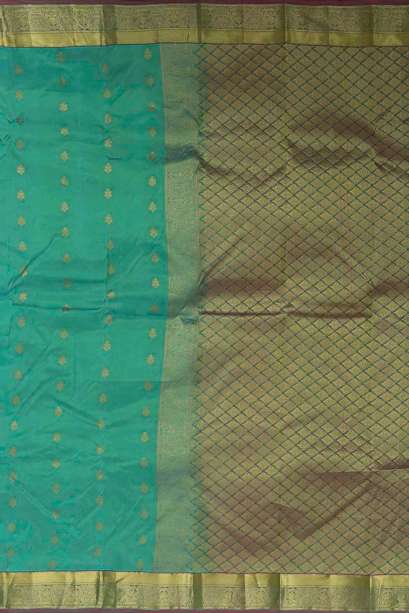 Green Kanchipuram Silk Saree