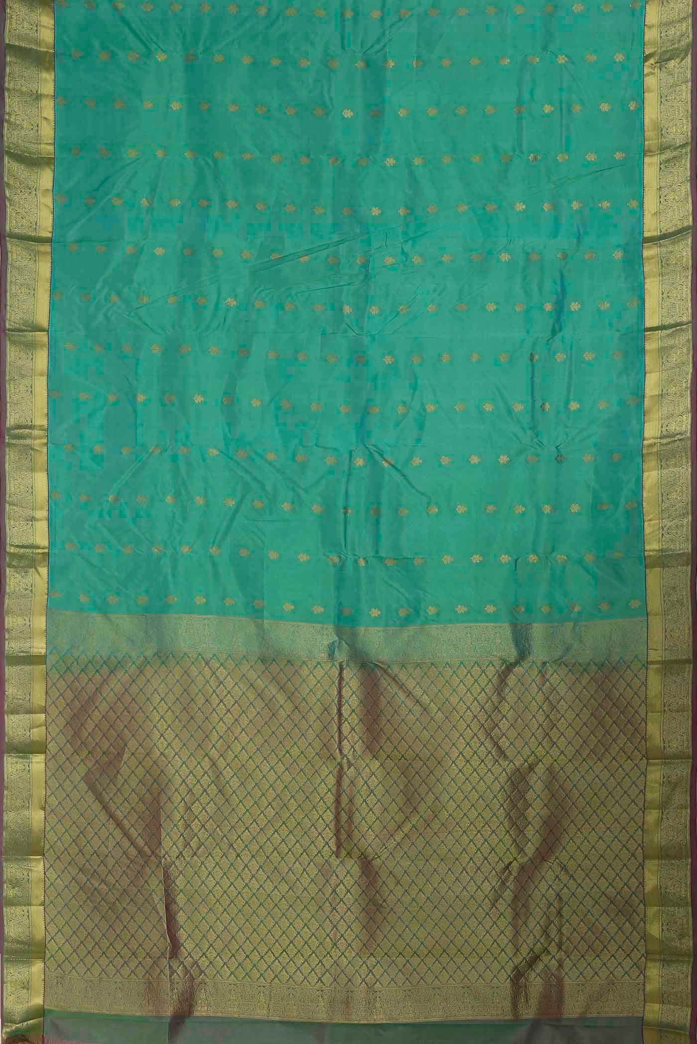Green Kanchipuram Silk Saree