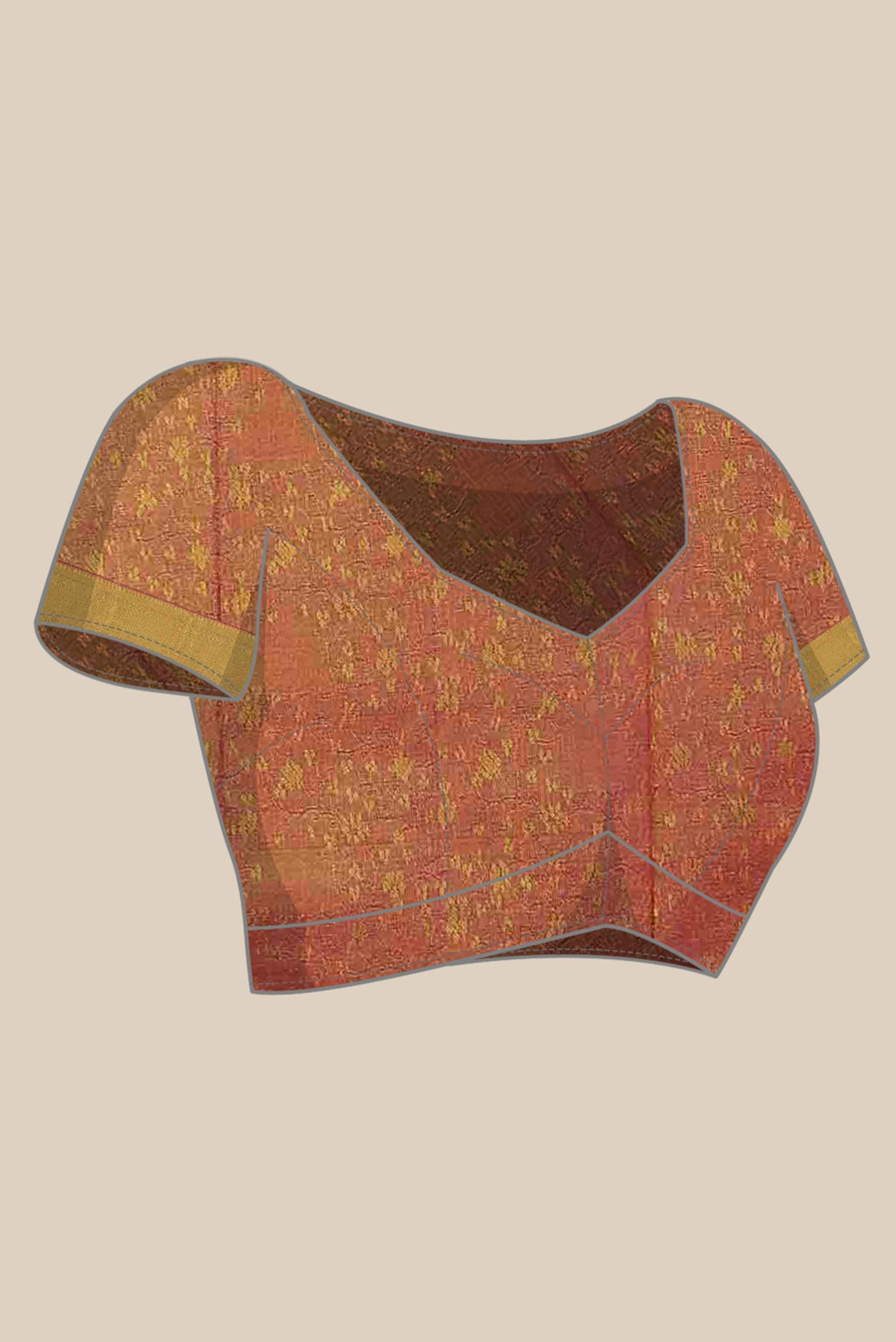 Yellow Kanchipuram Silk Saree