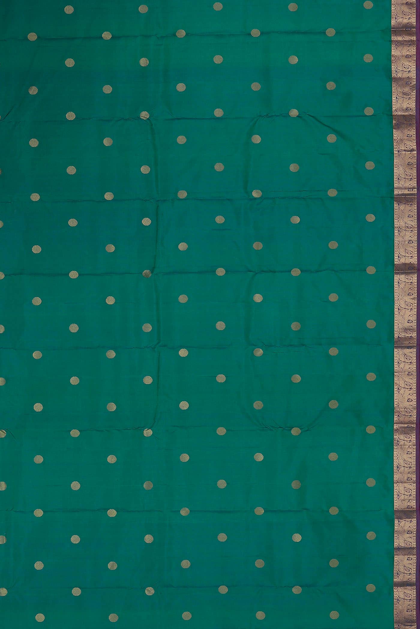 Blue Kanchipuram Silk Saree