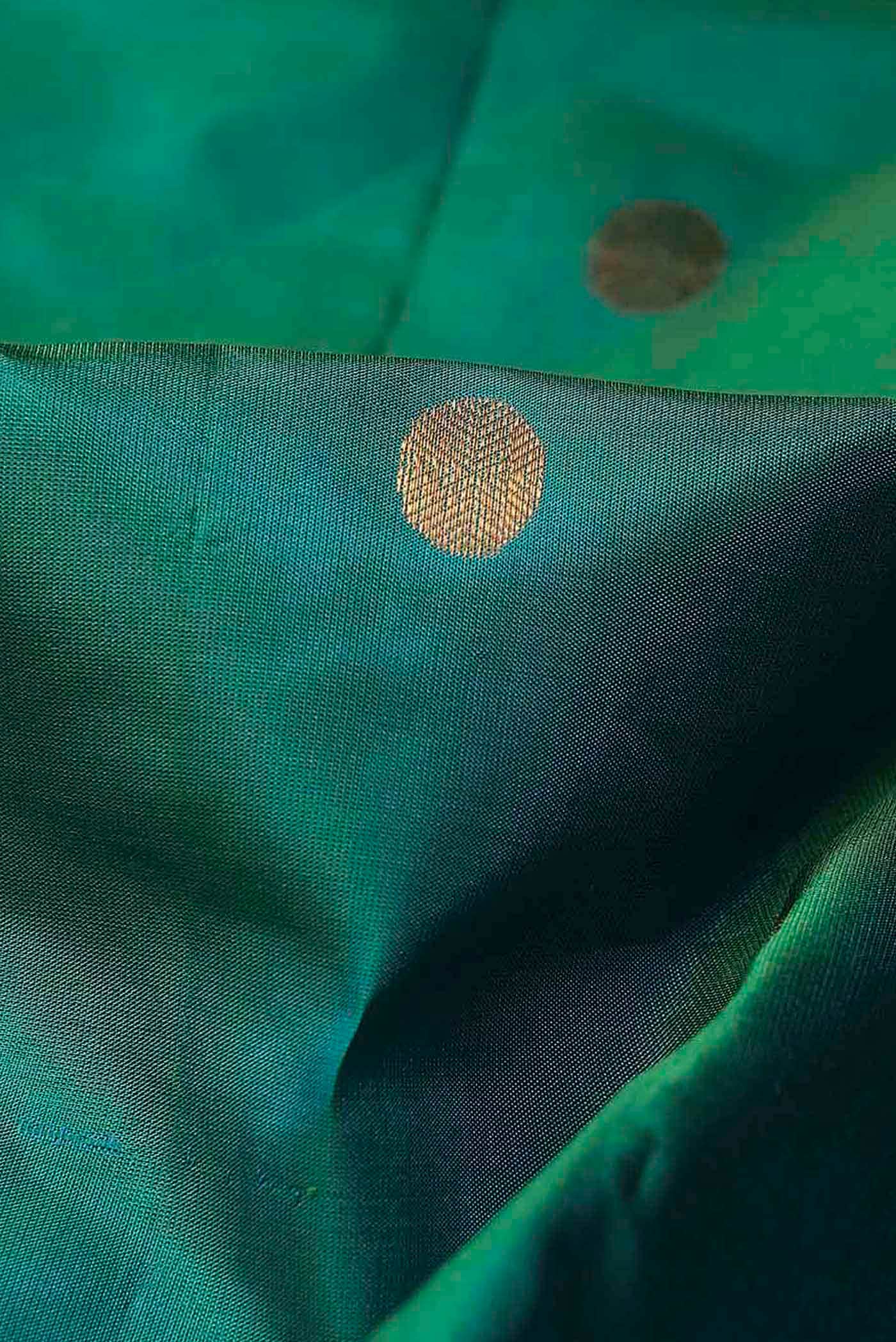 Blue Kanchipuram Silk Saree