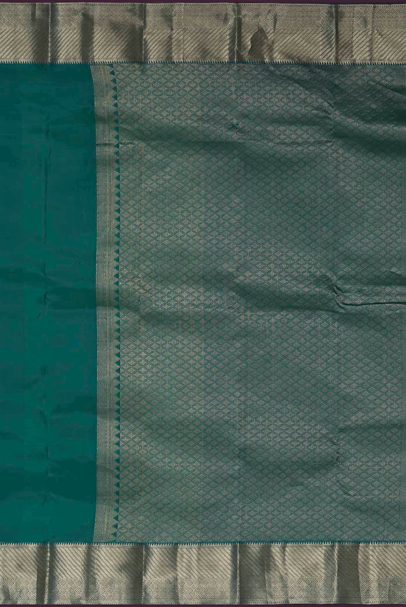 Green Kanchipuram Silk Saree
