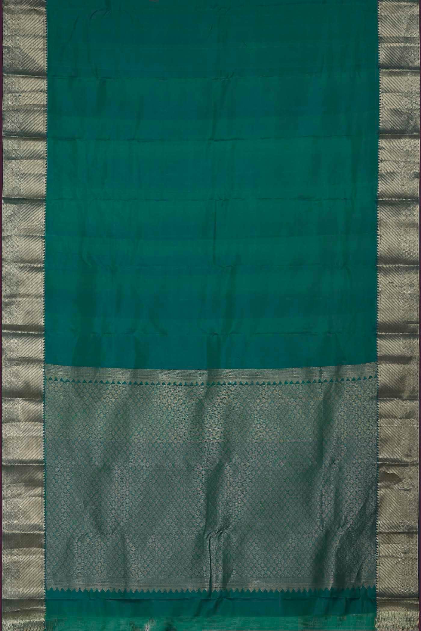 Green Kanchipuram Silk Saree